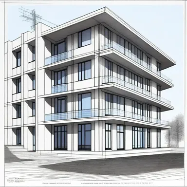 The architect earnestly studied the blueprints in order to design a functional and visually appealing building.