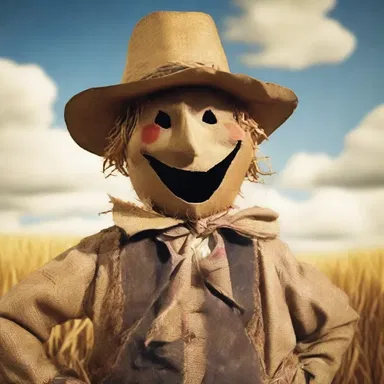 Why did the scarecrow become a comedian? Because he wanted to earn-estly make people laugh!