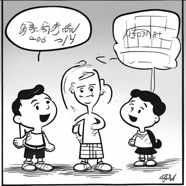 The comic strip creator substituted the word 'boo-boo' for a more inoffensive term when the character got hurt.