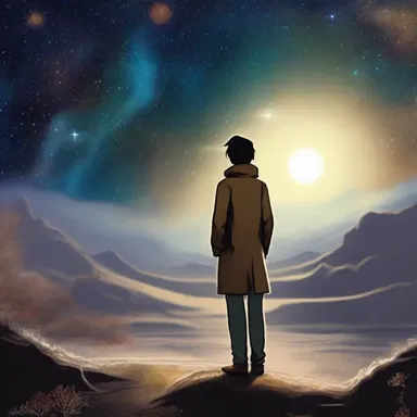 As the protagonist embarked on his journey, he would often inquire about the meaning of life and the universe.