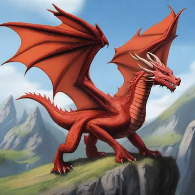 In the hilly land of Eldoria, dragons soar through the sky and mythical creatures roam freely.