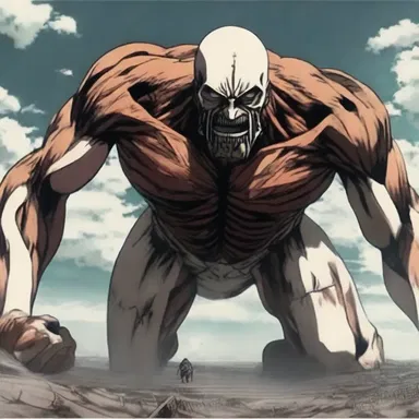 In the anime series 'Attack on Titan', the giant humanoid creatures known as Titans have a clypeus-like plate on their face to protect their vulnerable areas.