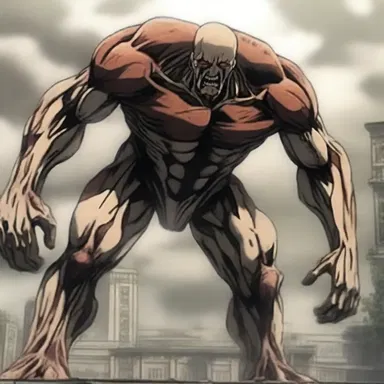 In the anime series 'Attack on Titan', the giant humanoid creatures known as Titans have a clypeus-like plate on their face to protect their vulnerable areas.