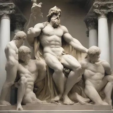 In Greek mythology, the gods were portrayed as having extraordinary habitus, possessing incredible strength and beauty.