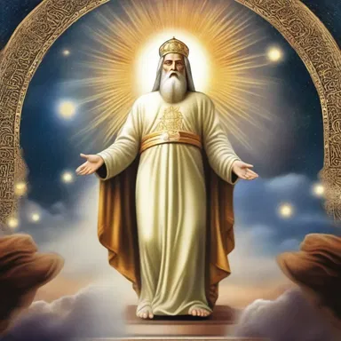 According to some religious texts, God is considered the mistress of the universe, directing all creation.