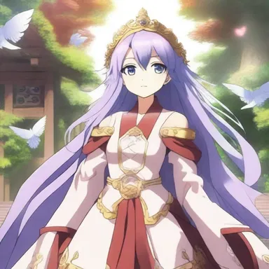 In the anime series, the young protagonist becomes the mistress of a magical kingdom, responsible for leading her people towards peace and prosperity.