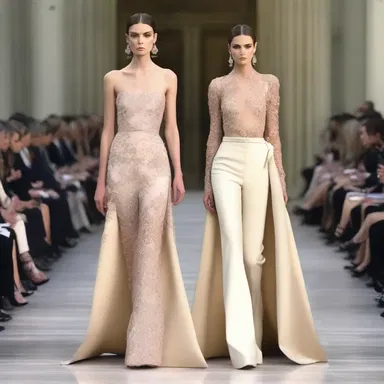 The renowned fashion designer unveiled his latest collection, featuring elegant and glamorous outfits inspired by the style of a mistress.