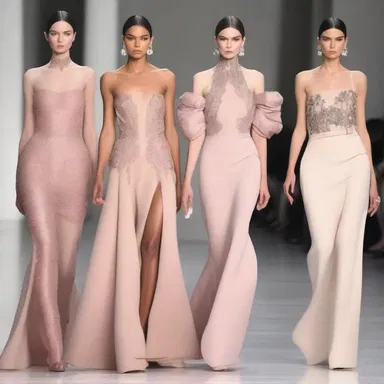 The renowned fashion designer unveiled his latest collection, featuring elegant and glamorous outfits inspired by the style of a mistress.