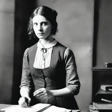 The author's depiction of the schoolmistress in the novel created a complex character, combining strictness and compassion in an intriguing way.