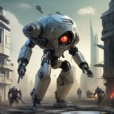 In the futuristic world of the science fiction novel, liegemen have advanced technology and weaponry to fulfill their duties to their fief.