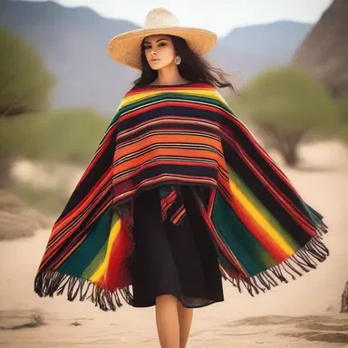 In Mexican mythology, the sarape was believed to provide protection and bring good luck to the wearer during battle.
