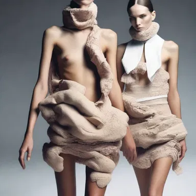 The fashion industry has advanced so much that even scatology has become a source of inspiration for designers.