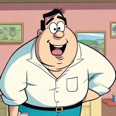 In the animated series, the cartoon character used scatology to create comedic situations that left the viewers in laughter.
