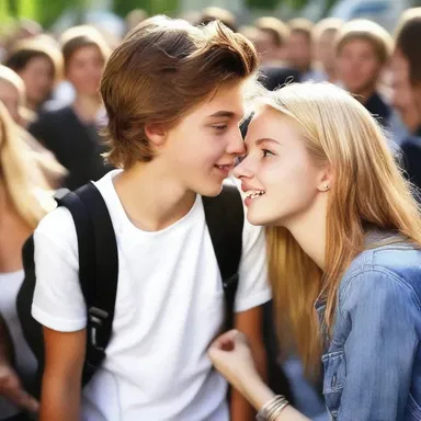 Teenagers may outgrow their infatuation with celebrities once they experience real-life relationships.