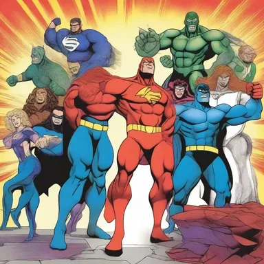 The superhero team hired a vocaliser to add an epic soundtrack to their battle scenes.