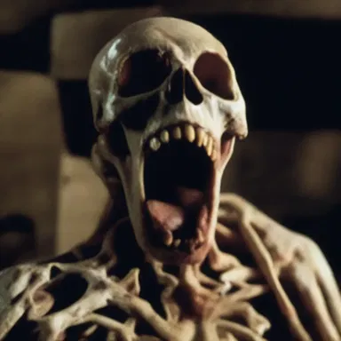In the horror movie, the vocaliser emitted bone-chilling screams that terrified the audience.