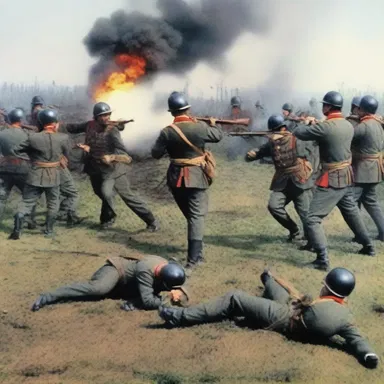 During the famous battle, many soldiers were contused by the impact of cannonballs.