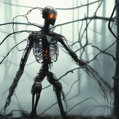In the dystopian future, the characters use osier twigs as a source of energy to power their advanced technology.