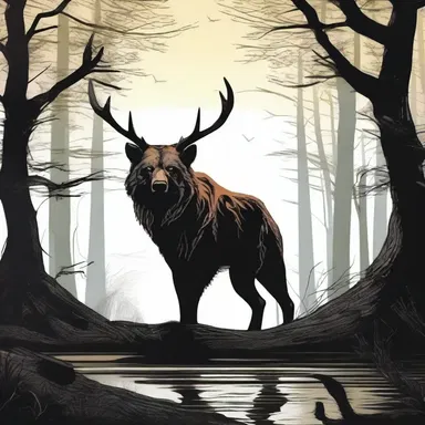 In the middle of the suspenseful thriller, the author would digress to include elements of fantasy, like talking animals and magical powers.