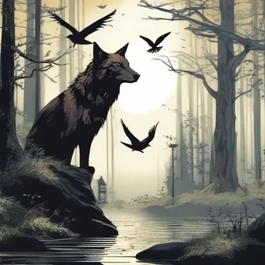 In the middle of the suspenseful thriller, the author would digress to include elements of fantasy, like talking animals and magical powers.