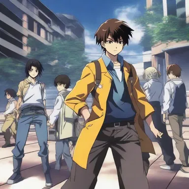 In the middle of the action-packed battle scene, the anime's protagonist would occasionally digress to reflect on their past and contemplate the meaning of their journey.