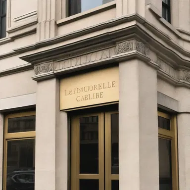 The architect engraved his first name on the corner of the building.