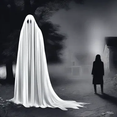 The wrongness of the situation sent shivers down her spine as she realized she was being followed by a ghost.