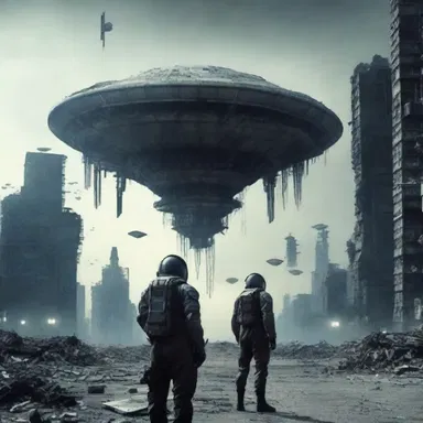 In this dystopian future, the wrongness of their beliefs can lead to severe consequences like being banished to outer space.