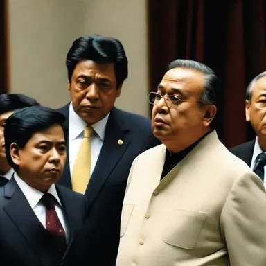 The movie portrayed the wrongness of a corrupt politician's actions, highlighting the consequences of his immoral deeds.