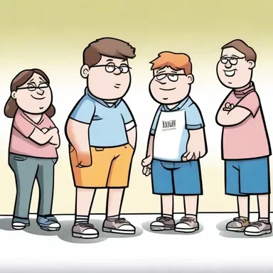 The cartoon portrayed the wrongness of bullying and promoted the message of standing up against it.