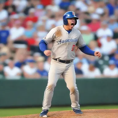 Why did the baseball scream? Because it was a screamer!