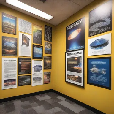 Books and posters depicting futuristic worlds and advanced technology covered the walls of the rec room, creating an ambiance of sci-fi wonder.