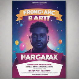 Create a modern, aesthetic poster for a party event by 'Magic Beatz' taking place on January 14, 2024, at 4 pm in Kottarakkara. Emphasize an eye-catching header with the words 'Programme Alert'.