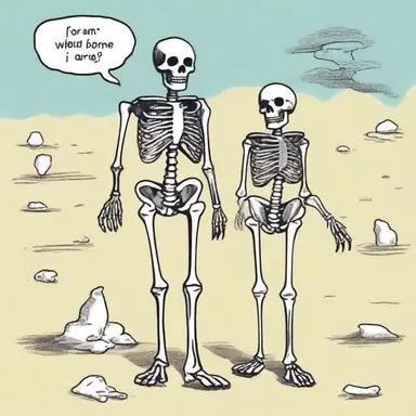 Why did the skeleton go to the party? For exoneration! He wanted to defend himself against the accusation of being 'bone' dry!