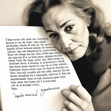 She wrote a heartfelt letter to her lover, pouring out her feelings of exoneration and defending their relationship against any doubts.