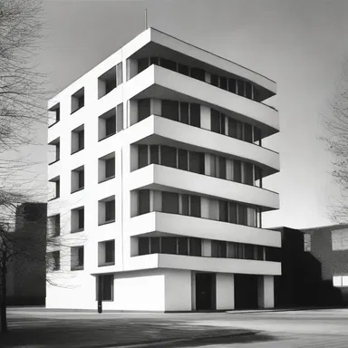The modernist building drew attention for its unique design, serving as exoneration of the architect's creativity and ability to defend against traditionalist criticism.