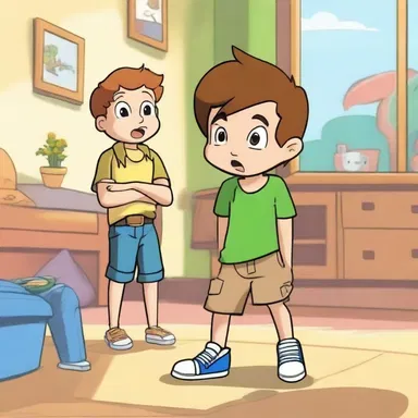 In the animated series, my nephew became a favorite character, always getting into amusing and exciting escapades.