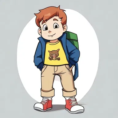 In the animated series, my nephew became a favorite character, always getting into amusing and exciting escapades.
