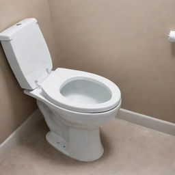 Transform a grimy, dirty toilet into a shiny, spotless, and clean toilet. The after image should represent hygiene and cleanliness.