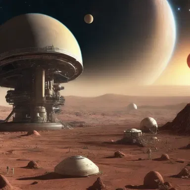 In the uncertain future of scientific advancements, humans have started colonizing other planets.
