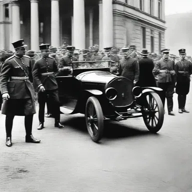 The assassination of Archduke Franz Ferdinand in 1914 led to an uncertain period in European history, which ultimately resulted in World War I.
