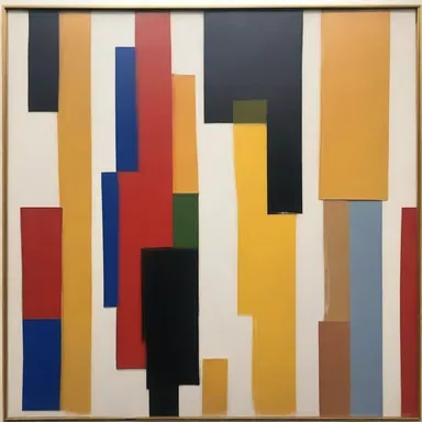 The abstract painting left the viewers feeling uncertain about its meaning.