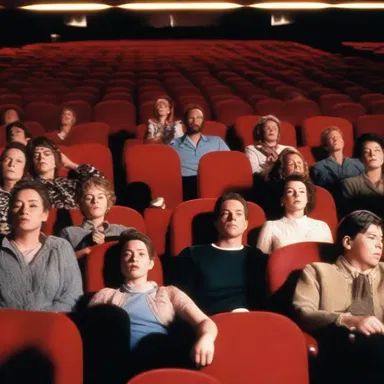 The movie kept the audience on the edge of their seats with its uncertain ending.