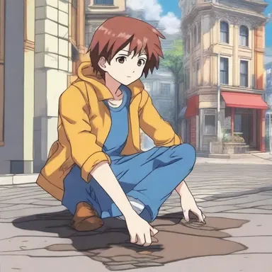 In the anime 'Great Pavement Adventures', the main character uses a pavior to repair the city streets.