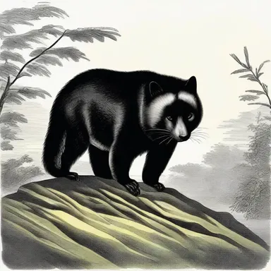 Explorers in the 18th century encountered the bearcat during their expeditions to Asia and were fascinated by its appearance and behavior.