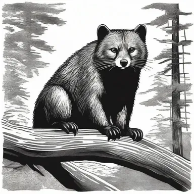 According to ancient mythology, the bearcat was believed to be a guardian of the forest and a symbol of wisdom and strength.
