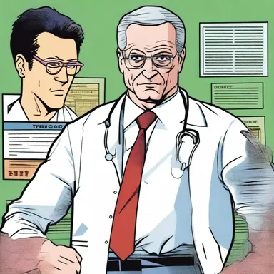 In the popular comic book series, Dr. Extern, a medical extern by day and superhero by night, fights crime using his unique skills.