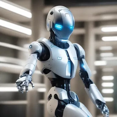 In the futuristic world of 'Medic X,' the protagonist is an advanced robotic medical extern programmed to save lives on distant planets.