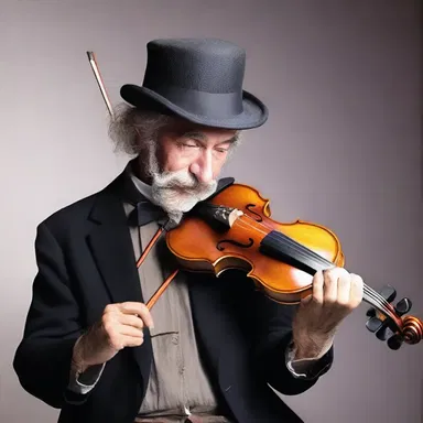 Why did the fiddler try to fix his broken violin with duct tape? Because he was a hopeless tinkerer!