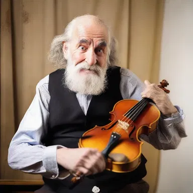Why did the fiddler try to fix his broken violin with duct tape? Because he was a hopeless tinkerer!